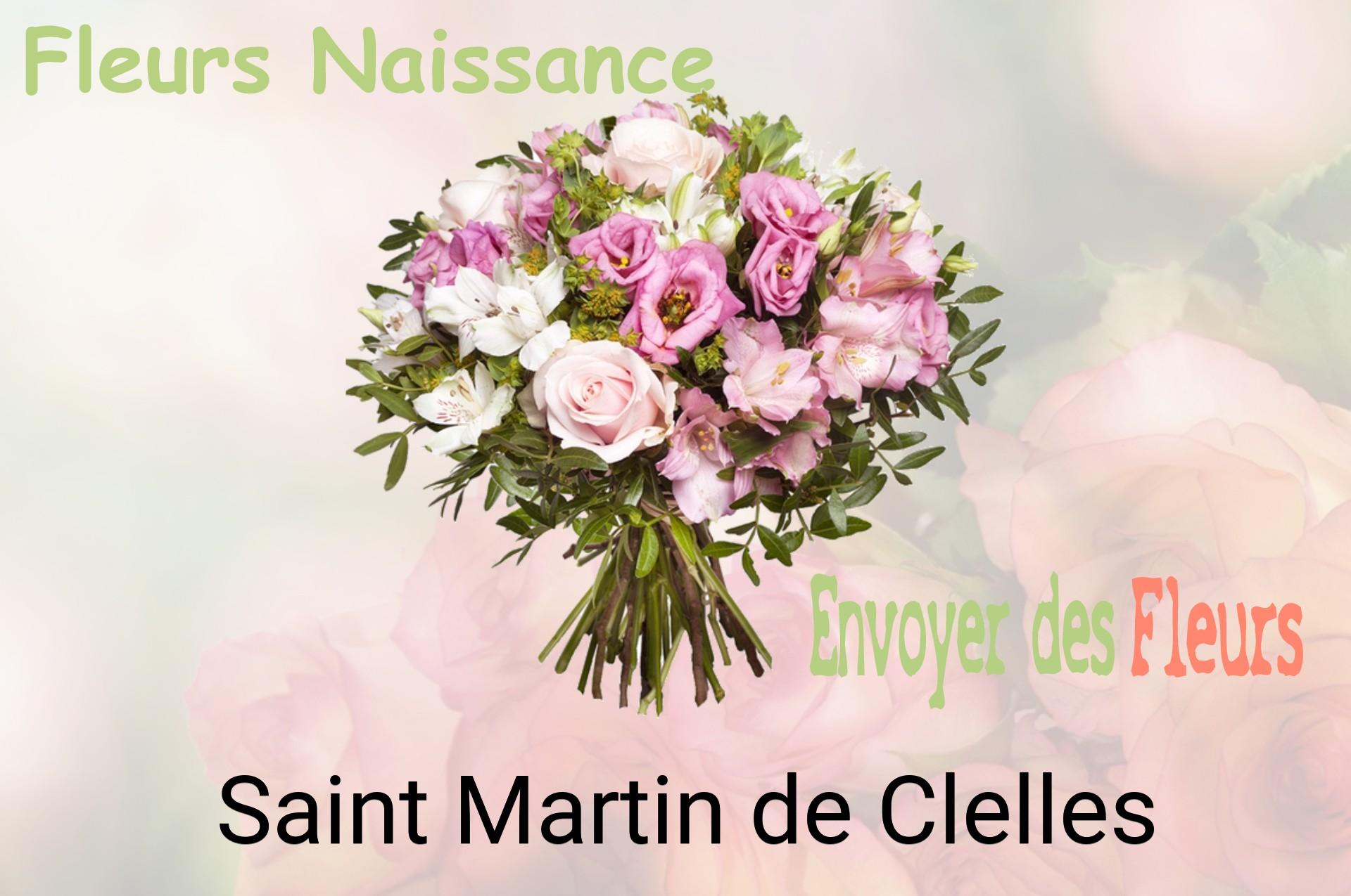 Bouquet de fleurs de naissance livré à Saint-Martin-de-Clelles